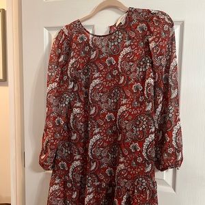 Knee length dress! Worn once!